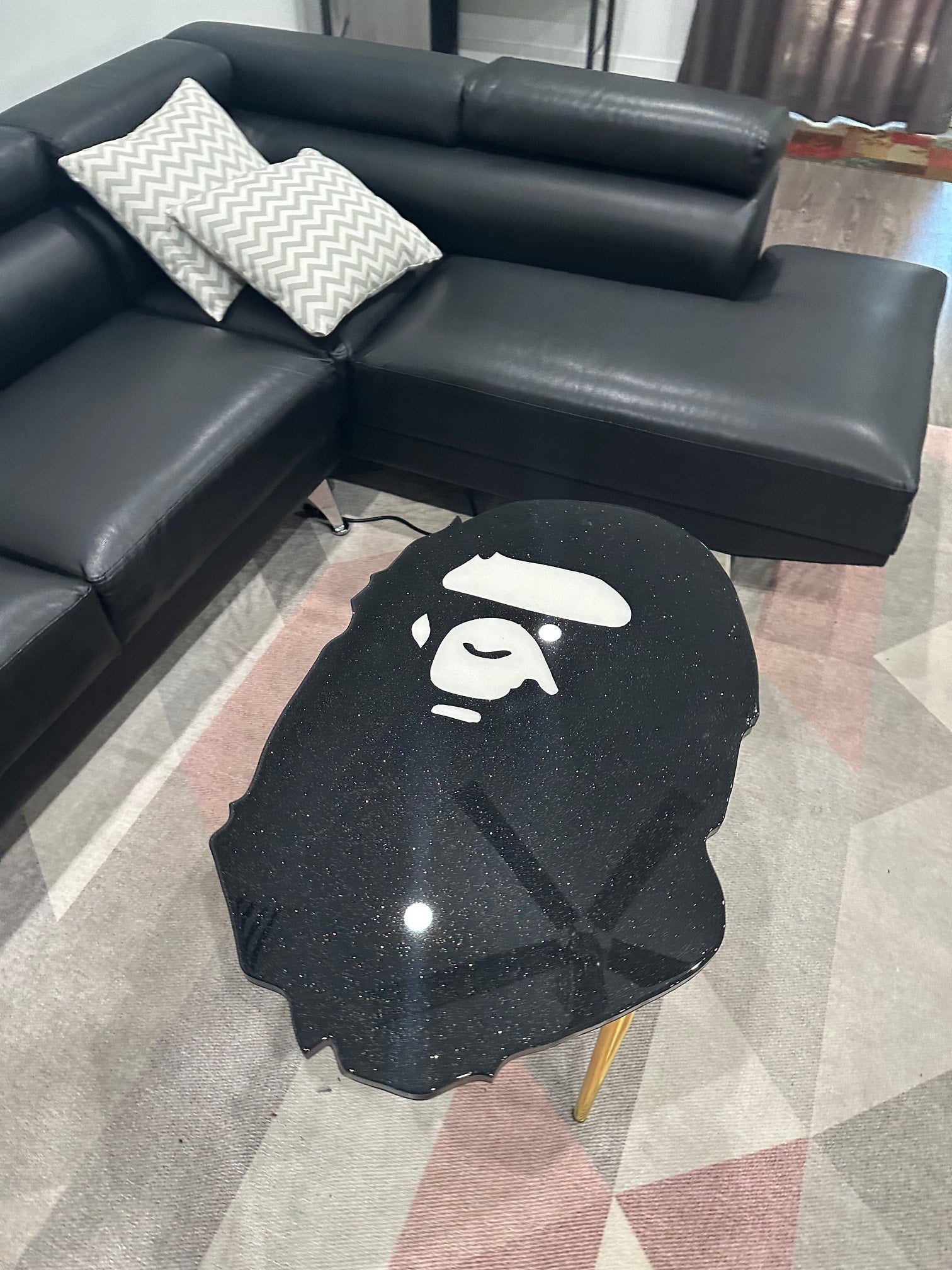 激レア BAPE MODERNICA APE HEAD COFFEE TABLE A BATHING APE - APE MODERNICA 大猿 BAPE HEAD COFFEE TABLEの