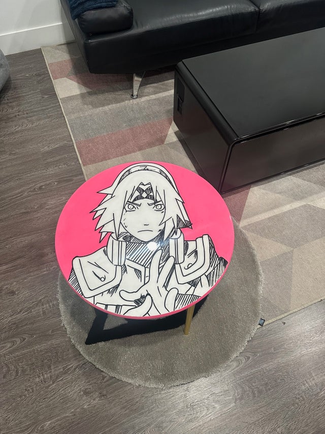 ヒステリックグラマー　ノベ HEADPHONE WOMAN SIDE TABLE ヒステリックグラマー ノベ HEADPHONE WOMAN SIDE TABLE Amber Lewis x